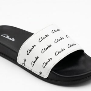 Black and white print slides for men - photo 1