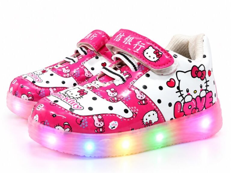 Hello Kitty LED light-up sneakers