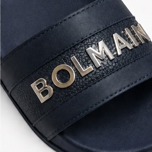 Navy metal letter slides for men - photo 4