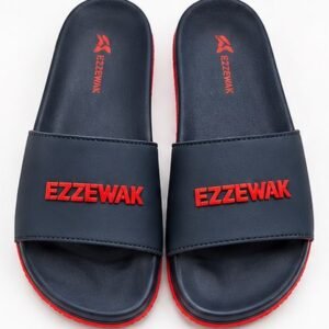 Navy and red slides for men - photo 2